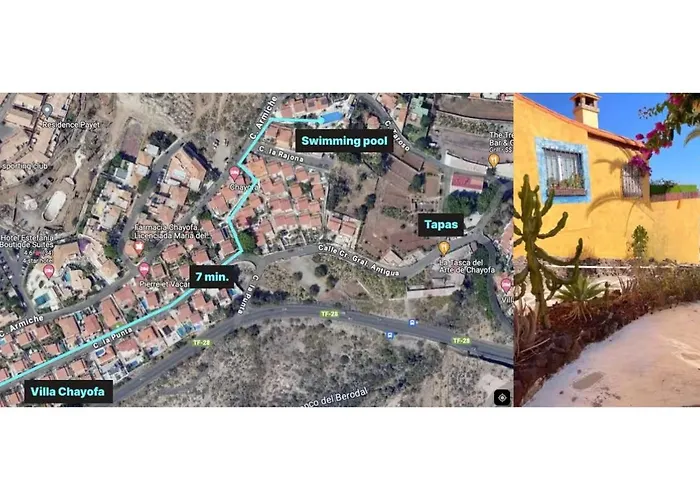 וילה Family With Terrace, Hot Tub, Pool, View And Grill In Chayofa