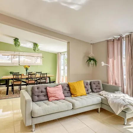 Family With Terrace, Hot Tub, Ac, Pool, View And Grill In * Chayofa